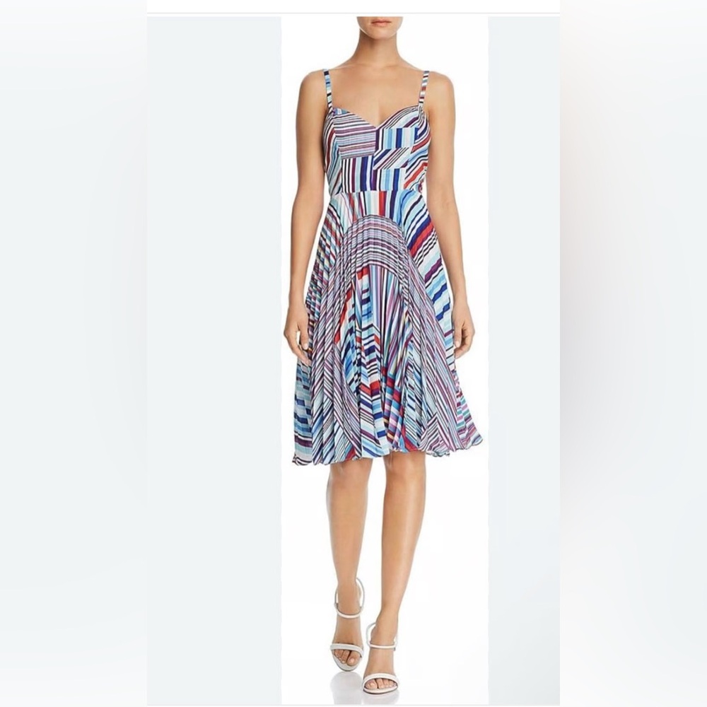 Parker Vibrant Multicolor Magna Midi Dress